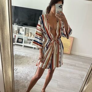 Swim kimono coverup